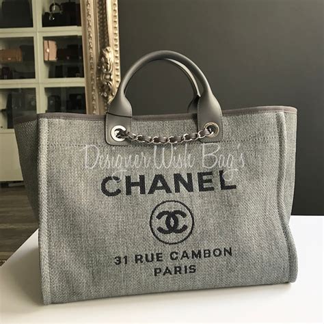 chanel tote 2017 deauville|Chanel deauville medium tote.